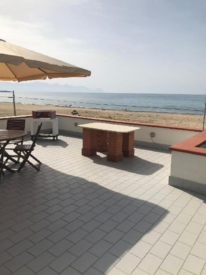 La Casa Sulla Spiaggia Villa Balestrate Dış mekan fotoğraf